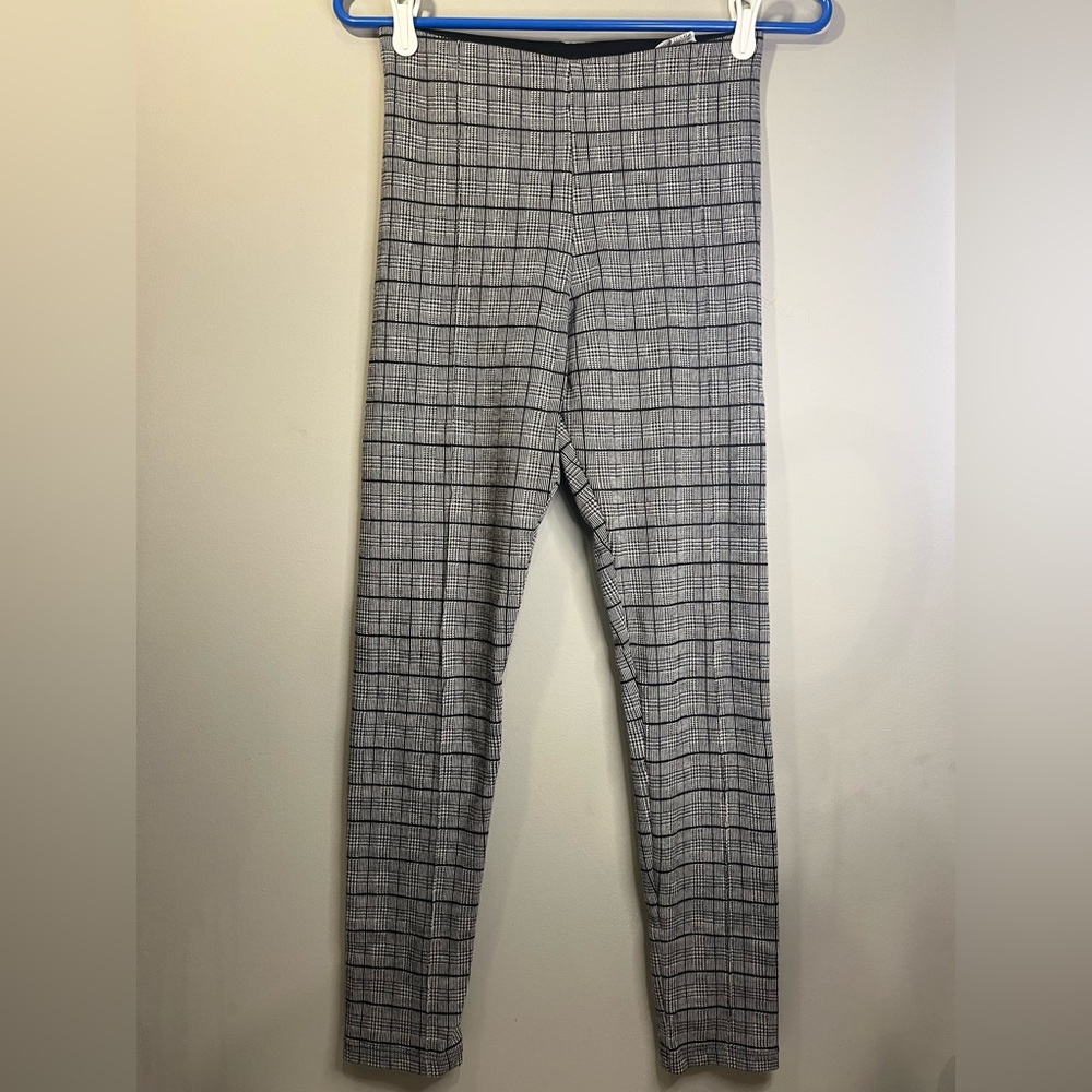Zara Women Gray Checkered trousers